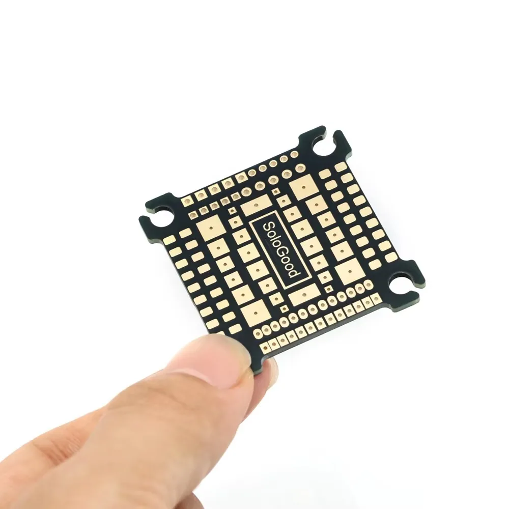 Sologood FPV Soldering Practice Board 30.5x30.5mm 1:1 FC Simulation PCB for Beginner Pilot Training Soldering DIY Drone Building