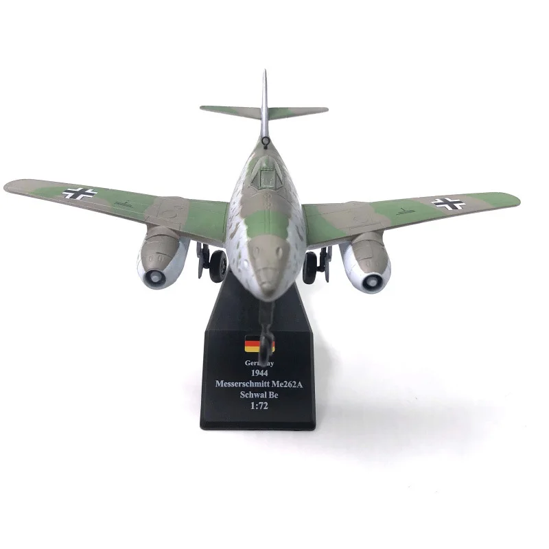 JASON TUTU 1/72 Scale Messerschmitt Me-262 Fighter Alloy Military Aircraft Model Diecast Metal Model Plane Drop shipping