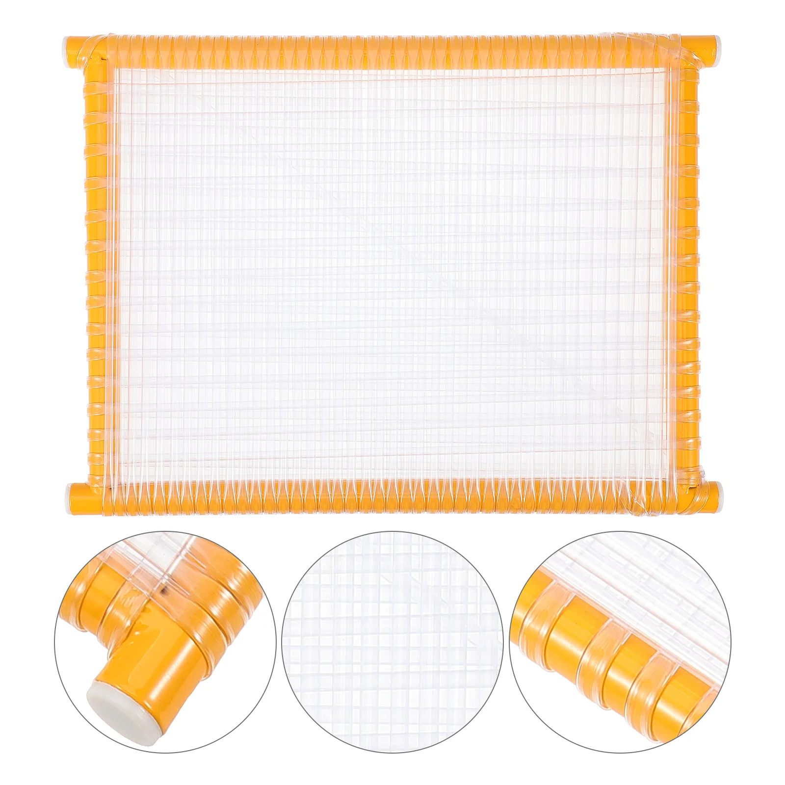 

Summer Seat Cushion Breathable Plastic Chair Pad Comfortable Office Classroom Sitting Cushion Cooling Mat for Adults Home Use