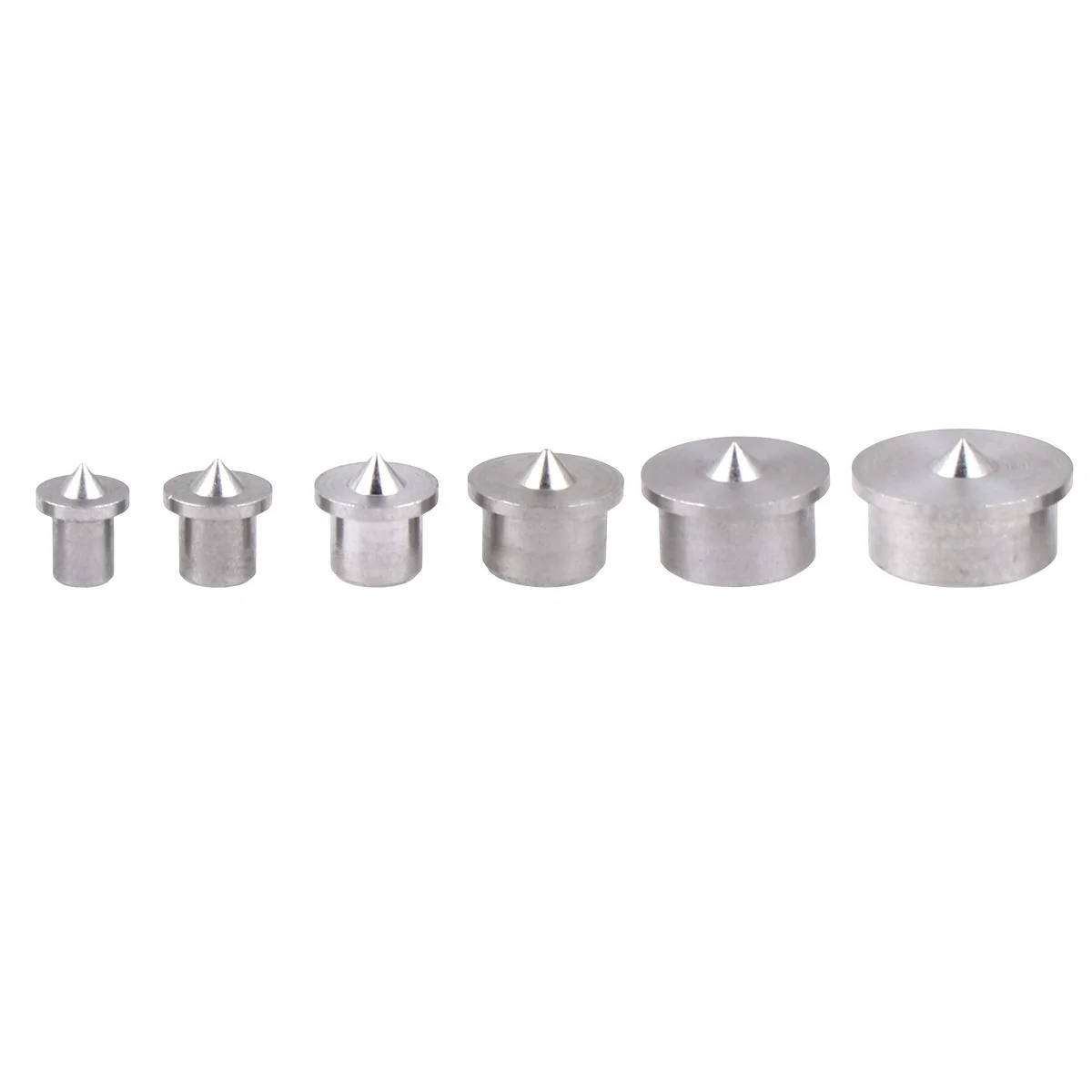 

6Pcs Woodworking Dowel Center Set 4mm 5mm 6mm 8mm 10mm 12mm Tenon Centers Drill Transfer Plugs Precision Alignment for Wood