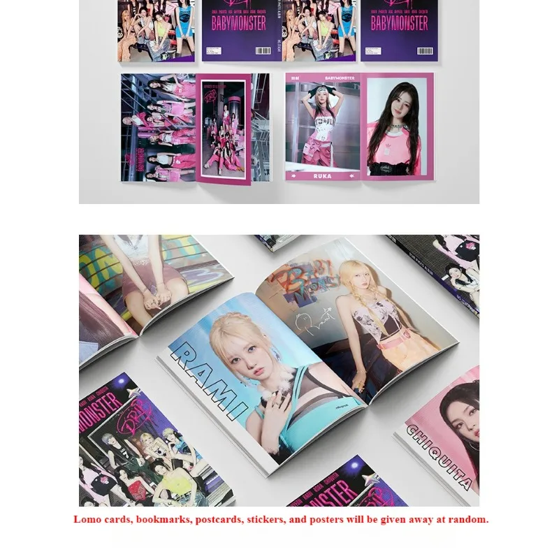 High-Quality BABYMONSTER DRIP Photobook – Limited Edition Fan Collectible