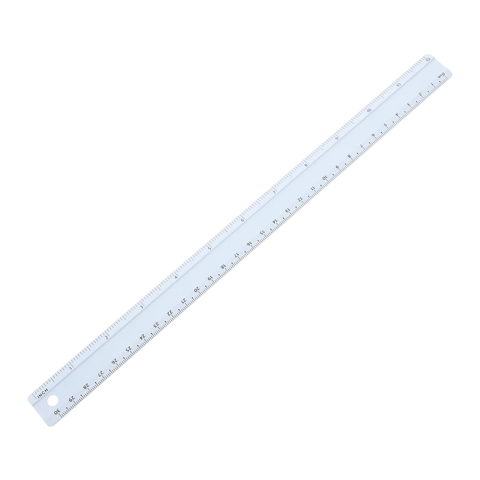 Aluminum Alloy Straight Ruler 30Cm Eye Catching Color Clear Graduations Multi Functional Measuring Drafting Office Must Have