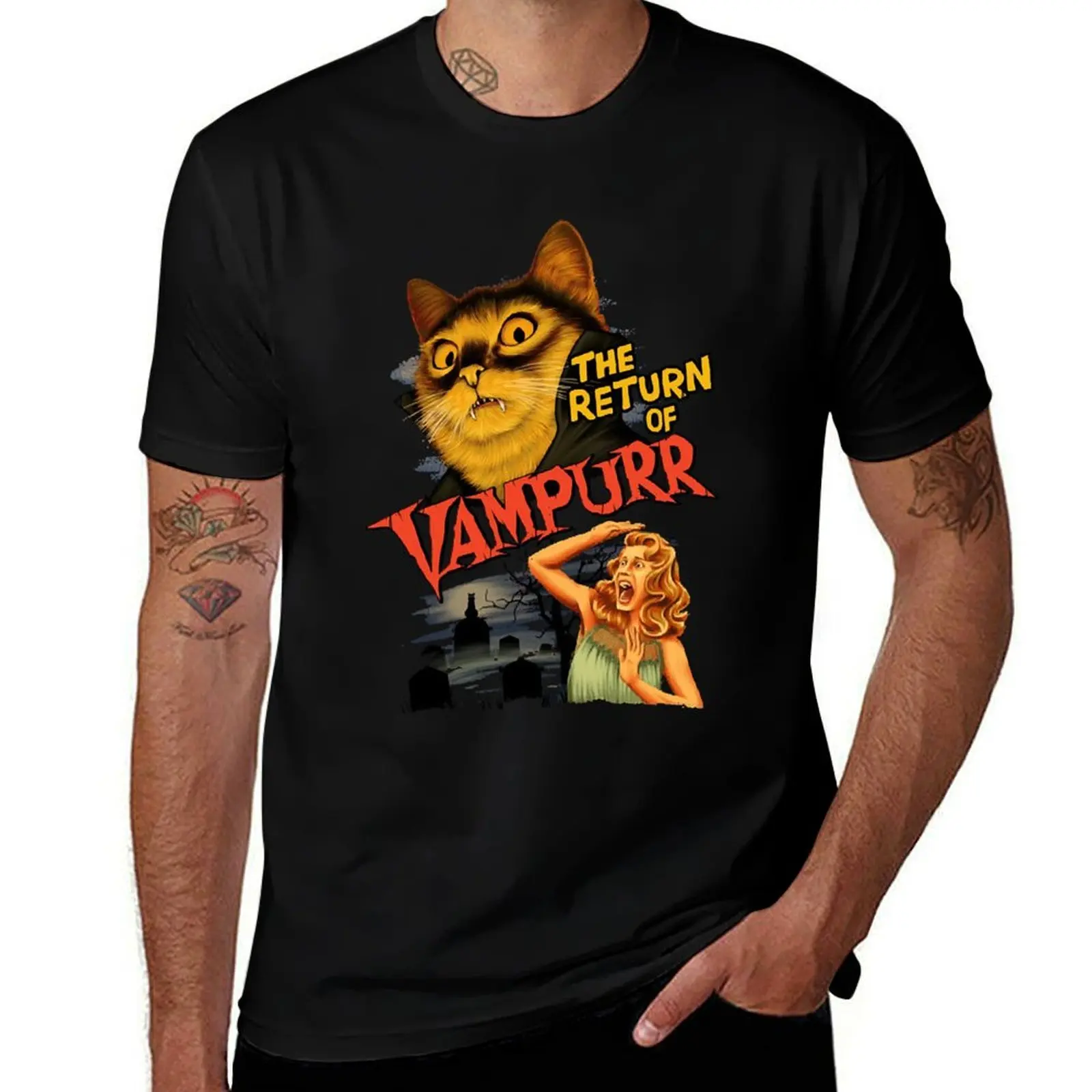 The Return of Vampurr T-Shirt Soft Durable Cotton T-Shirt