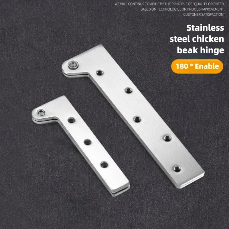 Thickened Stainless Steel 360° Rotating Hidden Shaft, Upper and Lower Door Pivot Hinge, Heavy-Duty Sky-Earth Shaft for Wooden Do