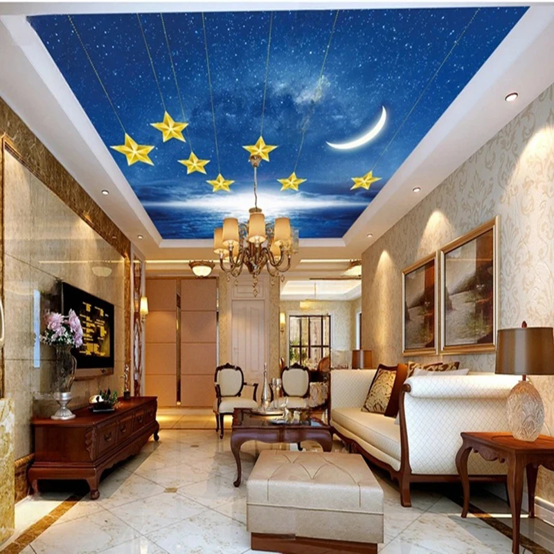 MU8380 Chinese Style Custom Photo Mural Ink Oil Painting Abstract Mountain Wallpaper TV Sofa Background For Living Room Bedroom