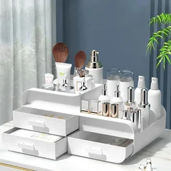 Desktop Makeup Organizer Cosmetic Storage Box Jewelry Nail Polish Drawer Organizer Container Lipstick Sorting Sundries Cases