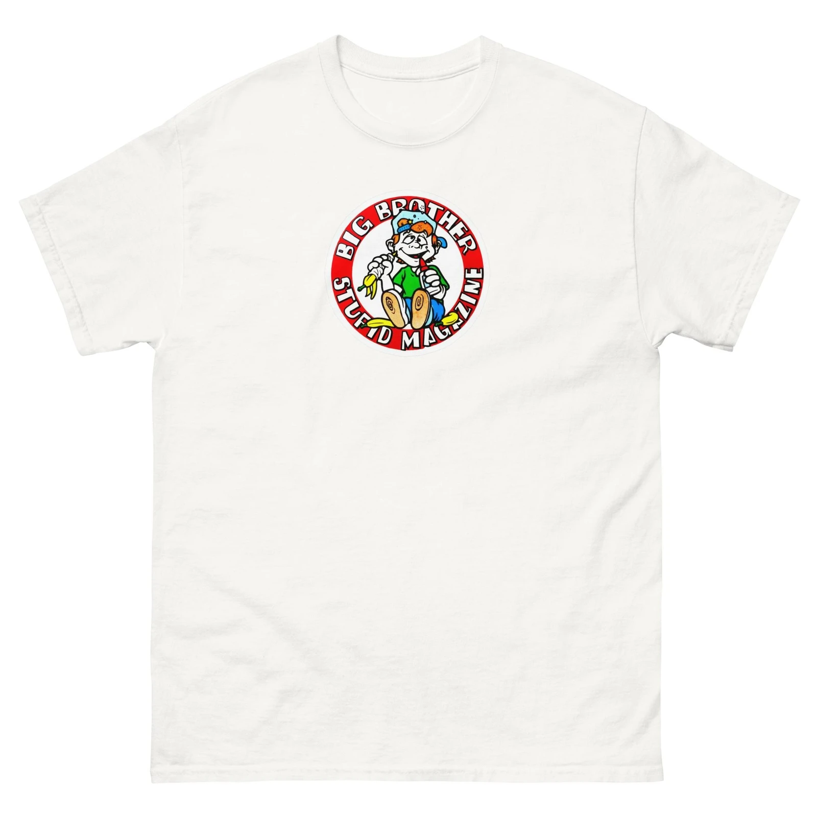 2026 Big Brother M Glue Head Skateboard Logo T-Shirt Graphic T-Shirt High-end Luxury Unisex Style Both of Men and Women