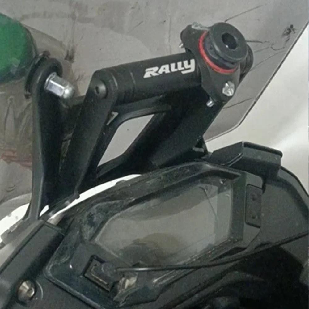 

Кронштейн GPS-навигационной пластины 2025 для Loncin Voge 300 Rally 300 GY 300Rally, аксессуары для мотоциклов, кронштейн GPS-навигационной пластины