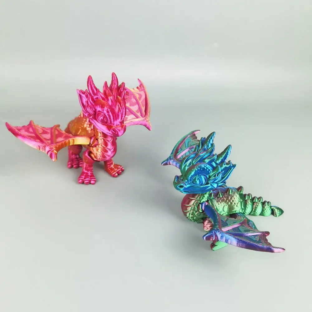 Dinosaur Ornament Home Decor Statue 3d Printed Dinosaur Statue Vibrant Color Mini Figurine Realistic Dinosaur Model Photography