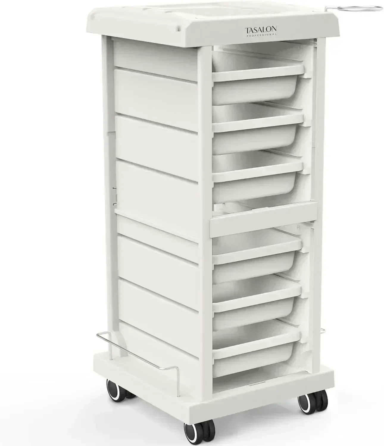 

Hot salesOrganic Modern Salon Trolley Cart for Salon Station - Space Saving Rolling Cart for Extra Storage