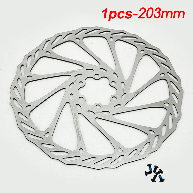 MTB Road Disc Brake/Cyclocross Bike Brake Disc 44mm 6-Bolt,Centerline 140mm 160mm 180mm 203mm Bicycle Brake Rotor Bicycle Parts