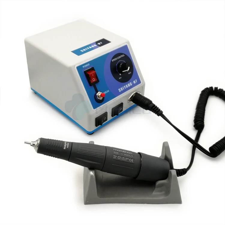 N7 den tal Lab Micro Motor with SDEH37L1 handpiece  (Max.35000rpm) / hot-sell den tal motor handpieces Electric den tal Micro Mo