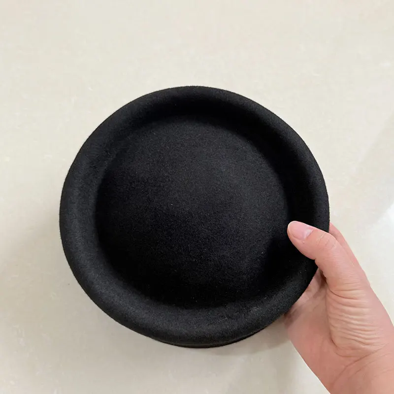 Französisch Wolle Baskenmütze Hut Für Frauen Winter Hüte Klassische Warme Kappe Baskenmütze Damen Beanie Cap Pillbox Hut Kleid Chapeu Sombrero Hombre – Detail 24