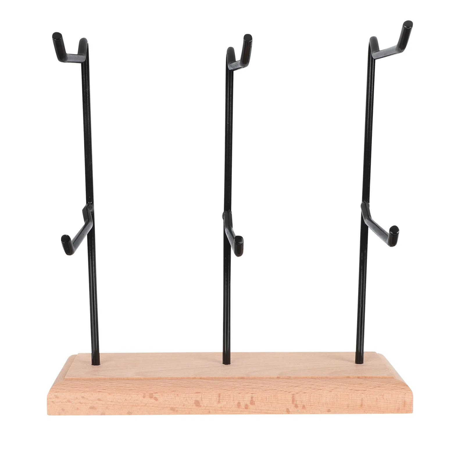 

Двухуровневая подставка для украшений: органайзер для серег, ожерелий и браслетов, настольная витрина для демонстрации и хранения