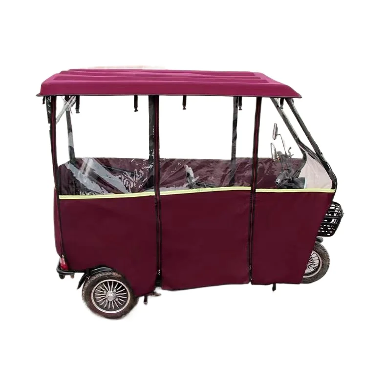 Electric tricycle canopy Car canopy Leisure minibus Fully enclosed Transparent canopy