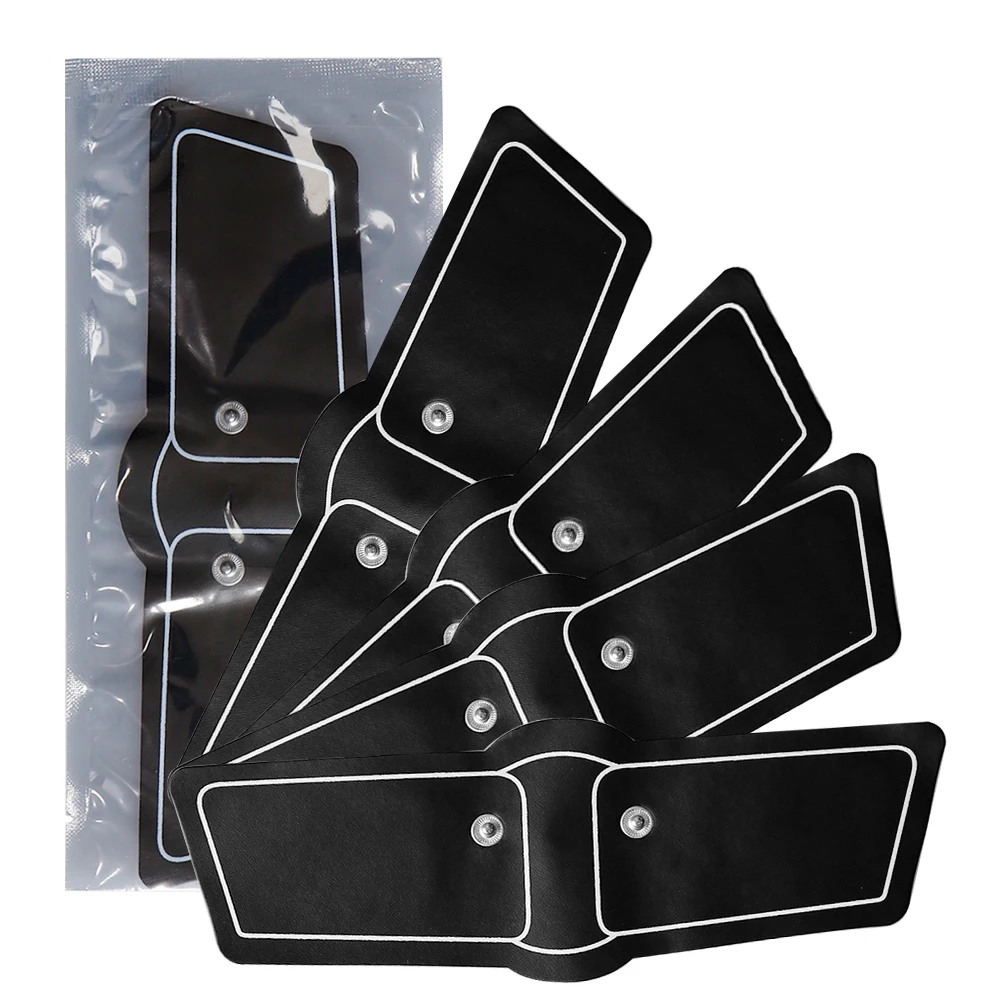 5/10Pcs EMS Electrode Gel Pads Stimulator Neck Back Arm Abdominal Muscle Training Replacement Adhesive Stickers Body Massager