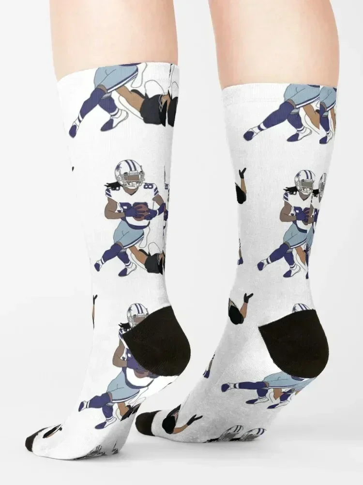 CeeDee Lamb Passing Trough Socks cycling anti-slip sports stockings luxury Socks Male Women's