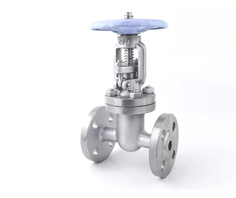 304 stainless steel flange gate valve Z41W-16P high temperature resistant rising stem steam gate valve heat transfer oil