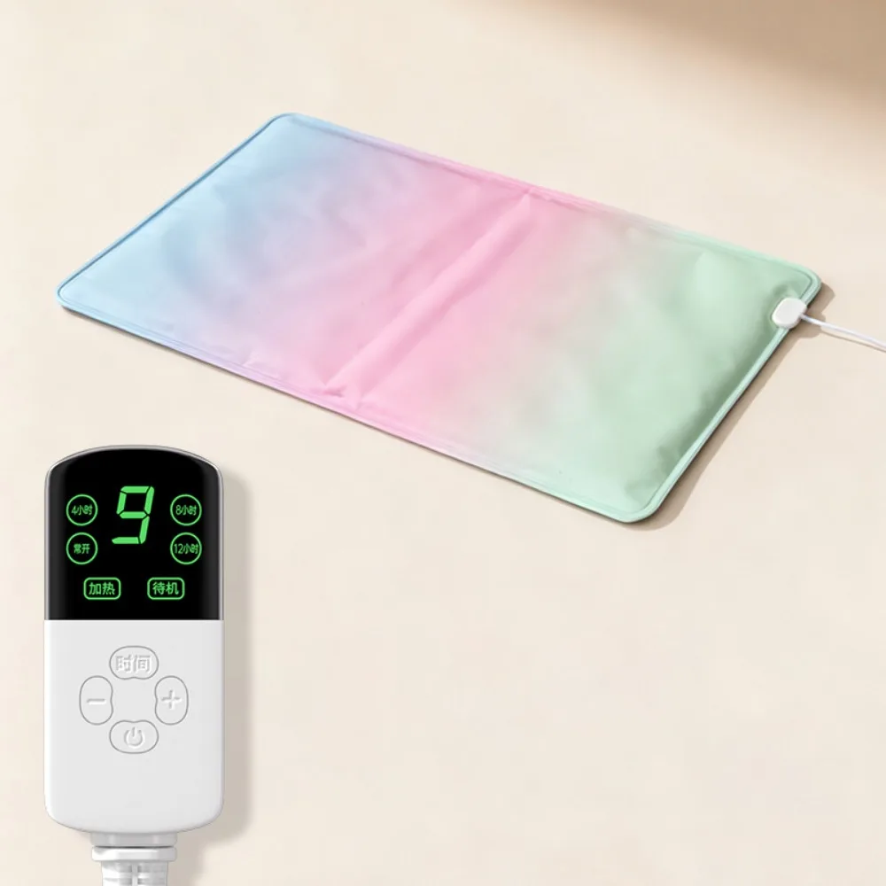 Waterproof Pet Electric Blanket Anti-scratch Thermostat Control Electric Heating Dog Bed Cartoon Pattern Warm Dog Warmer Mat