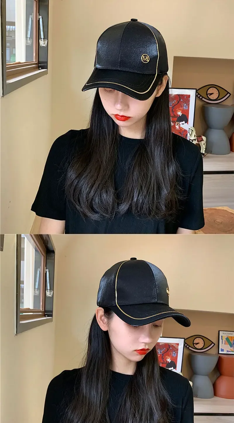 2025 جديد المرأة الصيف قبعة بيسبول عميق أعلى قمة صلبة تصميم تنوعا واقية من الشمس قبعة للرياضة في الهواء الطلق القبعات العصرية