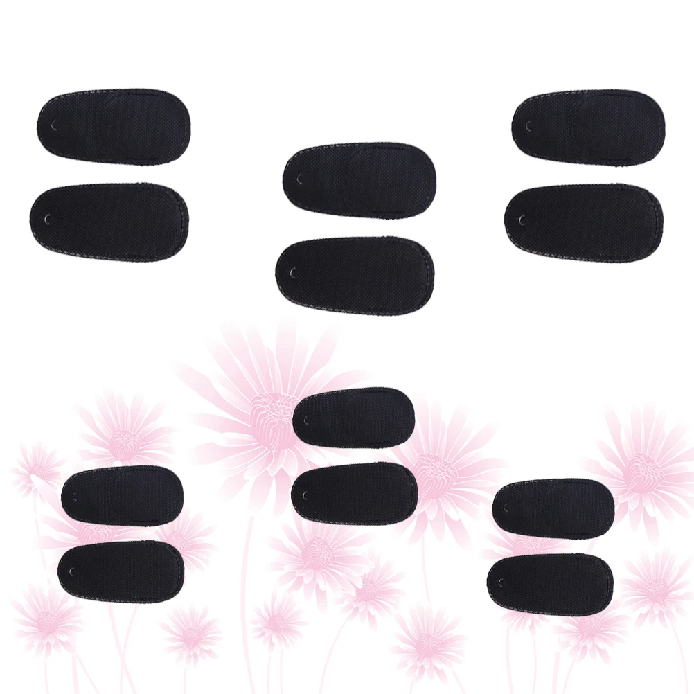 

12pcs Patch for Kids Children Eye Mask Amblyopia Elastic Cover Lazy Eye Strabismus Training Washable Durable Black Color Medium