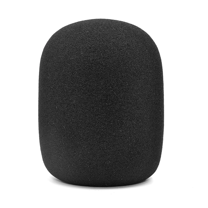 

Black Sponge Washable Covers for Seiren Condenser Microphone Soft and Thick Sponge Protector
