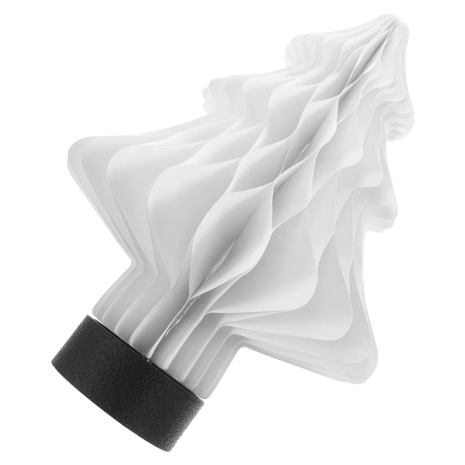 

Christmas Honeycomb Table Centerpiece Indoor 3D Origami Paper Pine Tree Lamp Light Up Holiday Wedding Party Decor