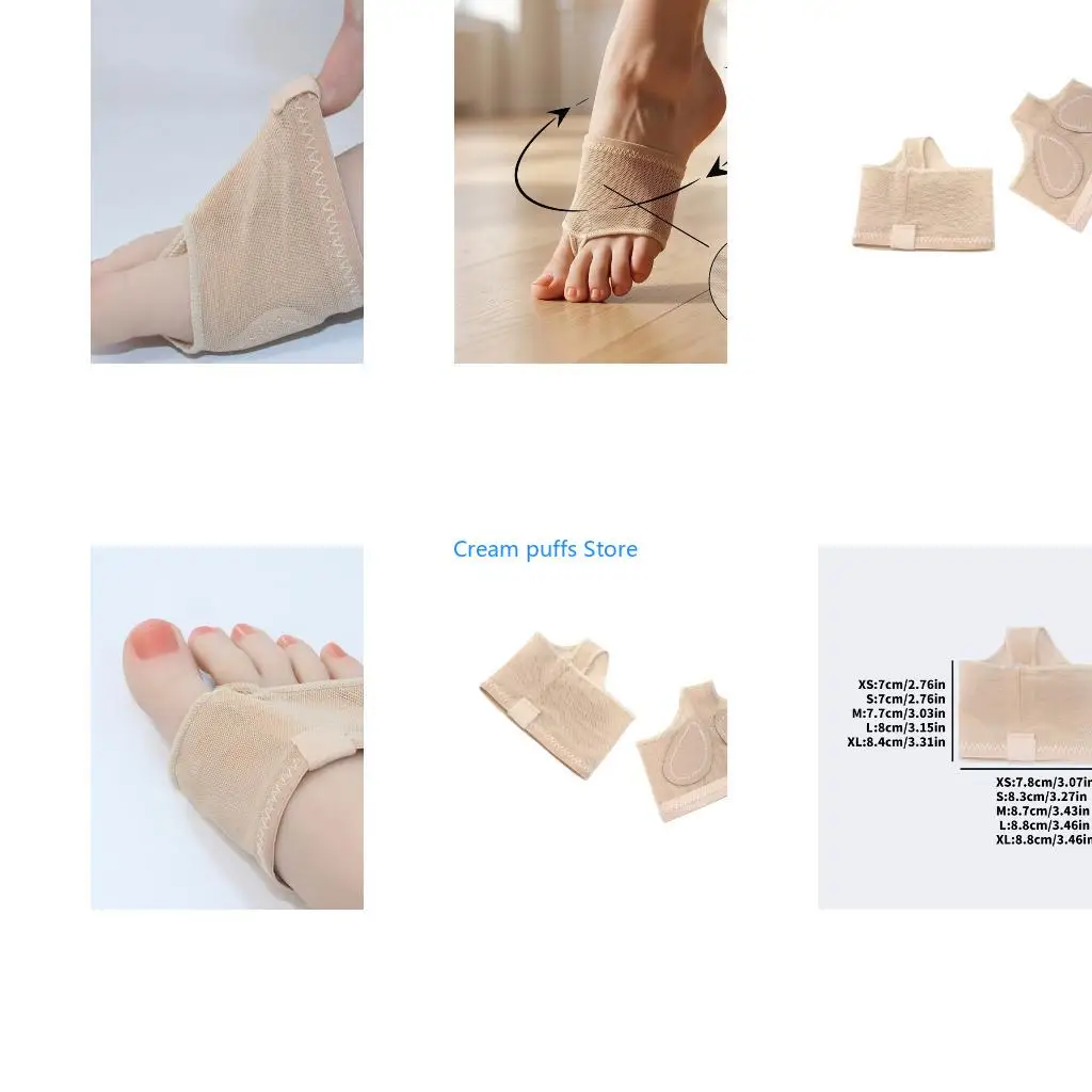 50LE Lyrical Shoe Foot Thong Dance Shoe Pad For Women Men Ballroom Dancing Workout