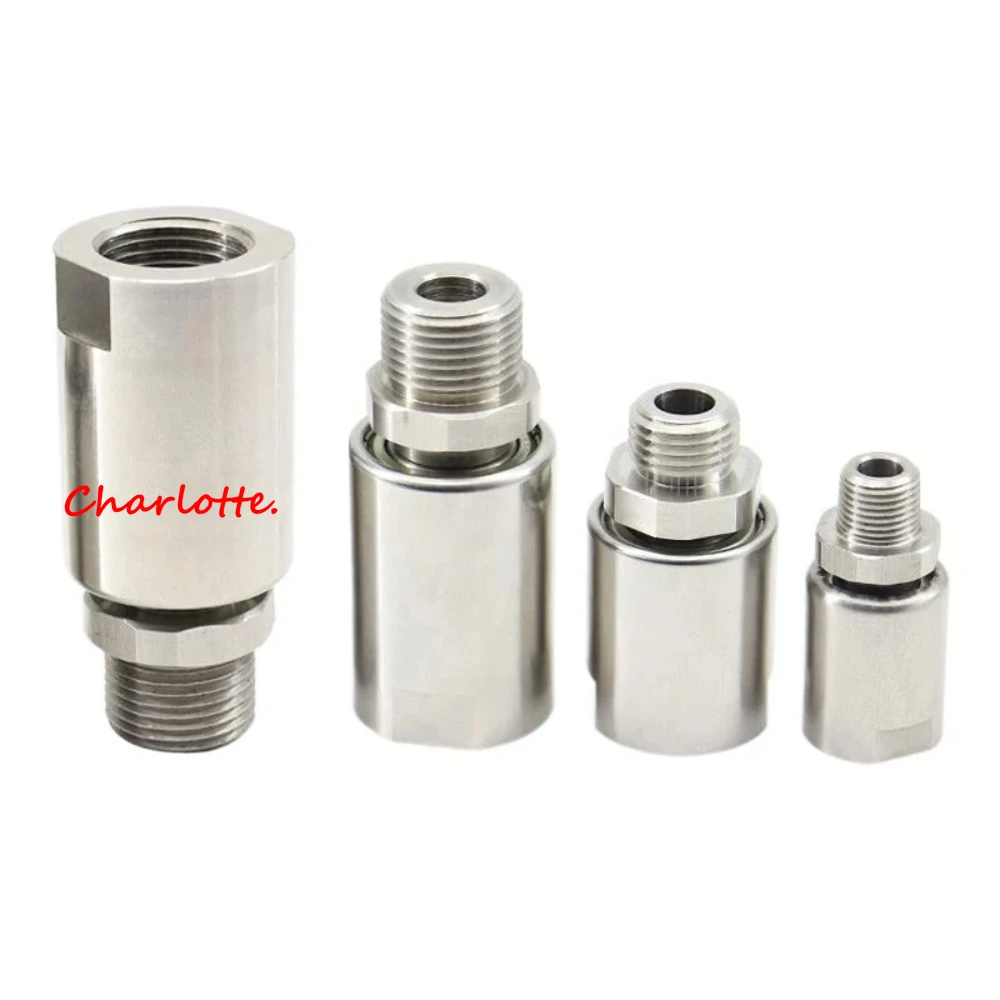 360-°-conector-rotativo-pneumatico-universal-com-rosca-macho-anti-torcao-em-aco-inoxidavel-304-de-canal-Unico