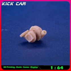 Kickcar 1/64 Turbo Model Car Diorama Uncolored Resin Garage Scene Repair Tools Decoration Simulation Scene Toy