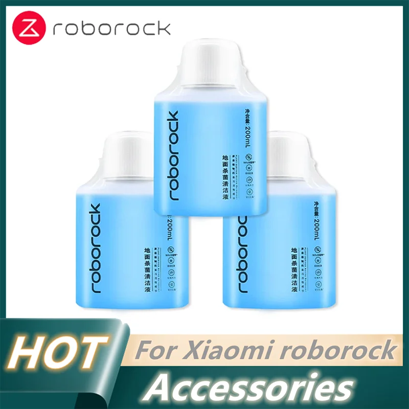 Original Roborock Cleaning Solution 200ml for JONR P20 PRO/Roborock S7 MaxV Ultra S7 Pro Ultra Complete cleaning Fluid Accessori