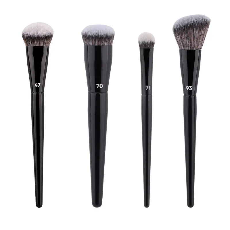1Pc Makeup Beveled Foundation Powder Contour Eye Shadow Brush Tool Ultra Soft Make Up Tapered Blender Highlight Eye Brow Shadow