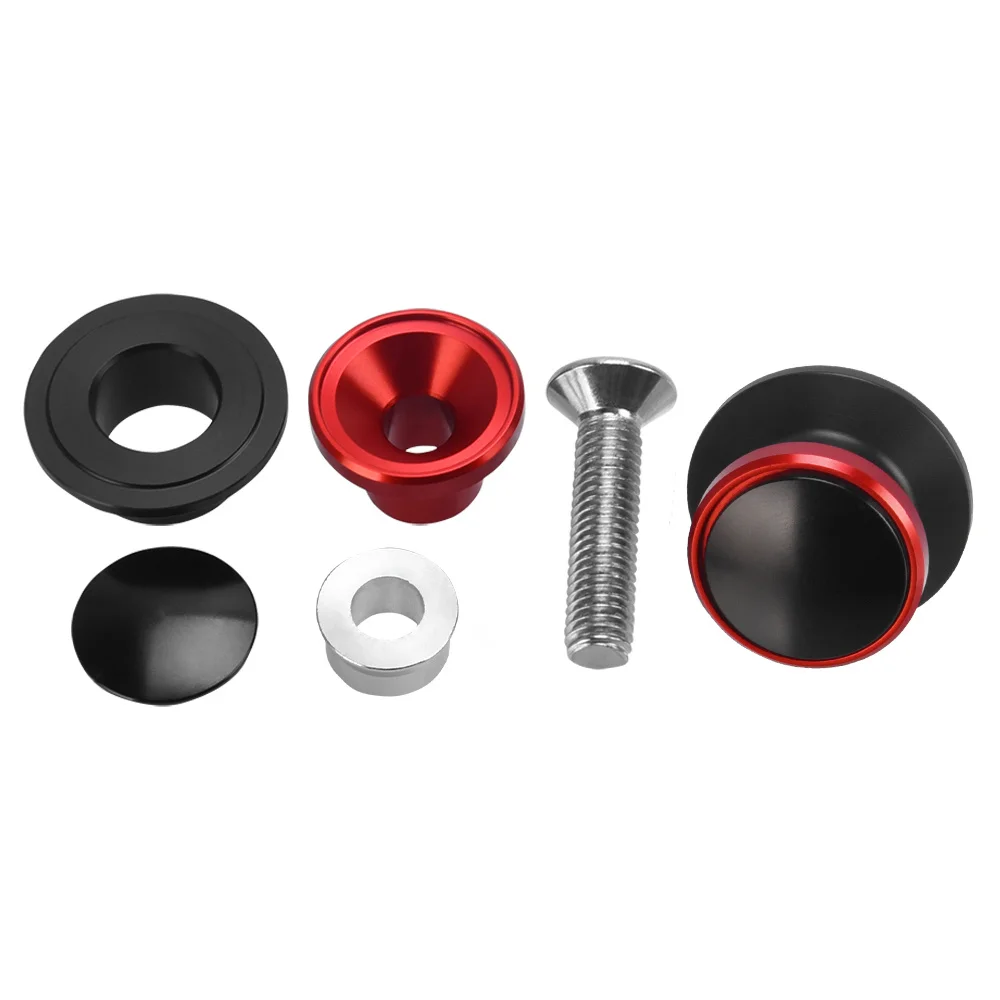 8 مللي متر Swingarm بكرات الوقوف الخلفي لسوزوكي GS500F 2004 2005 2006 2007 2008 2009 مسامير Swingarm المتزلجون الدراجات النارية يمكن الوصول إليها