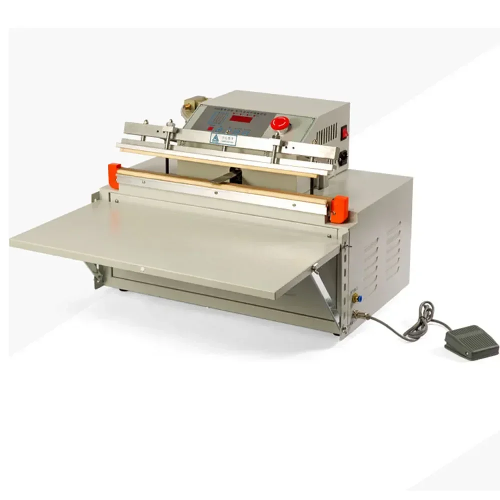 

New Design Vertical Vegetables Seafood Gas Flushing Sealer Sealing Machine Vertical External Vacuum Packing Machine
