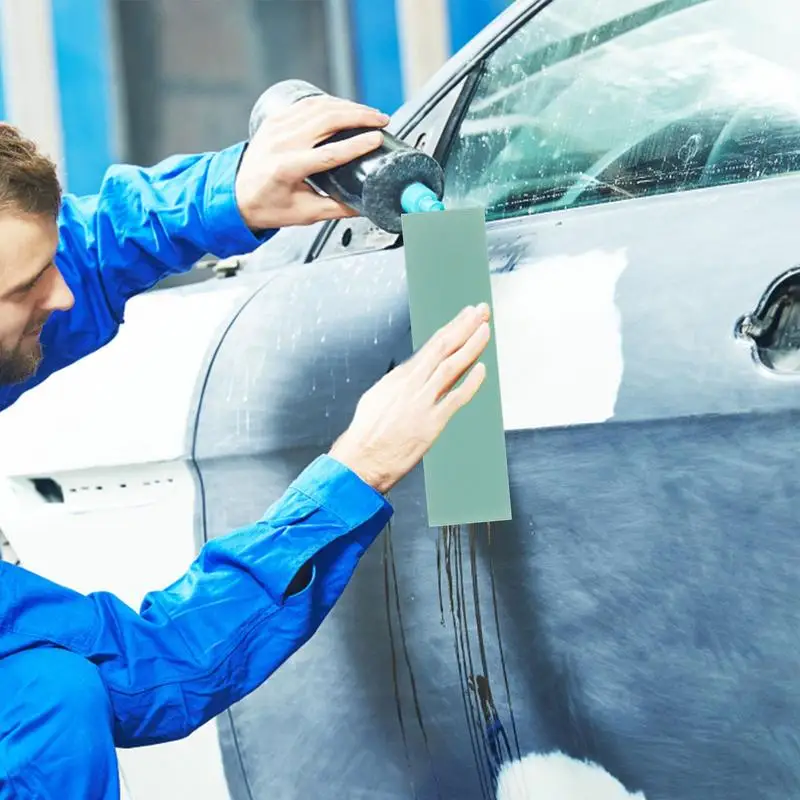 Épandeur de mastic de voiture en plastique, grattoir de carrosserie, applicateur de remplissage de réparation, bâton de peinture, outil en résine de