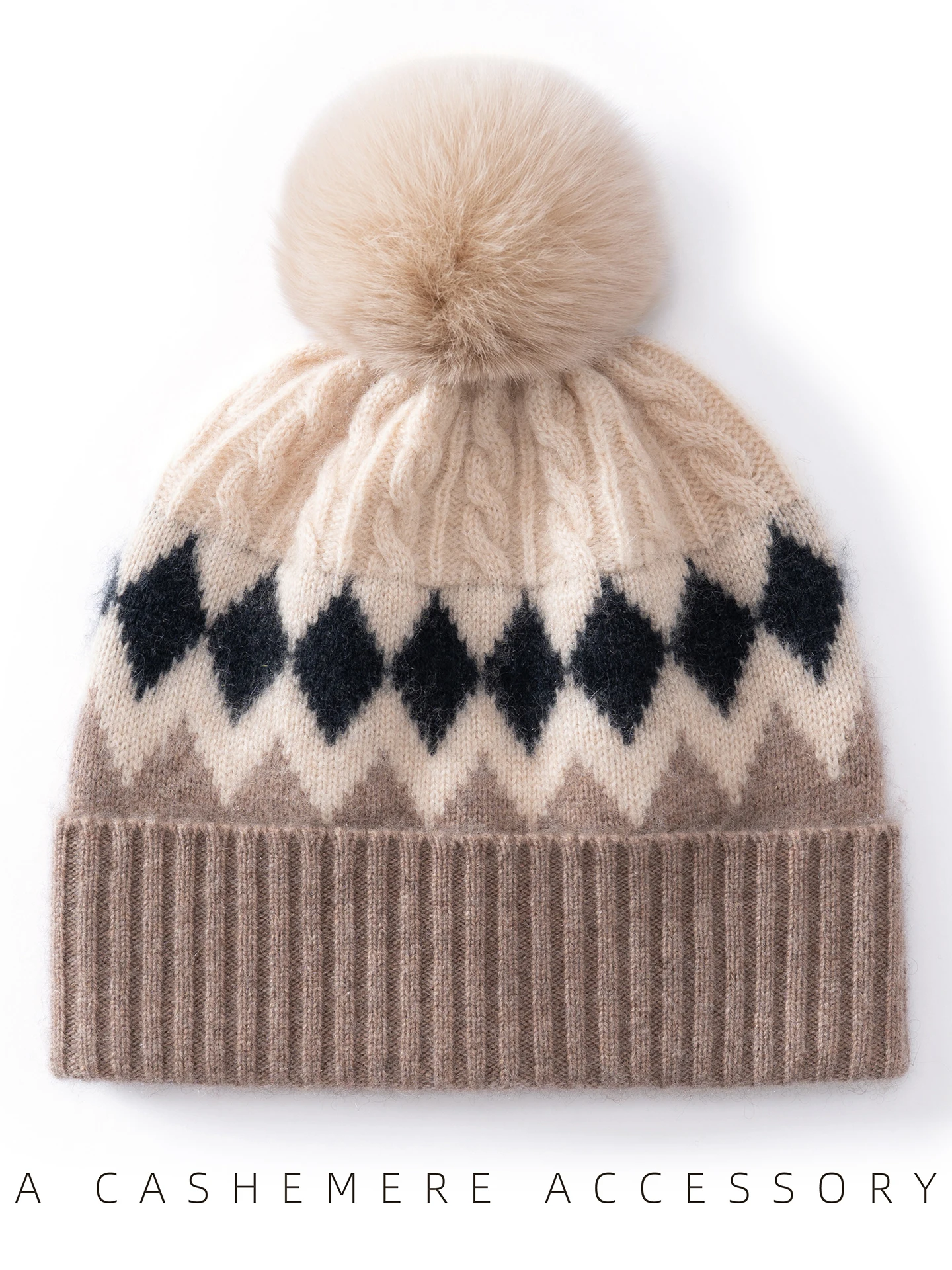bonnet-d'hiver-en-cachemire-de-chevre-tricote-epais-pour-enfants-motif-losanges-protection-des-oreilles-bonnet-a-pompon-style-decontracte-unisexe