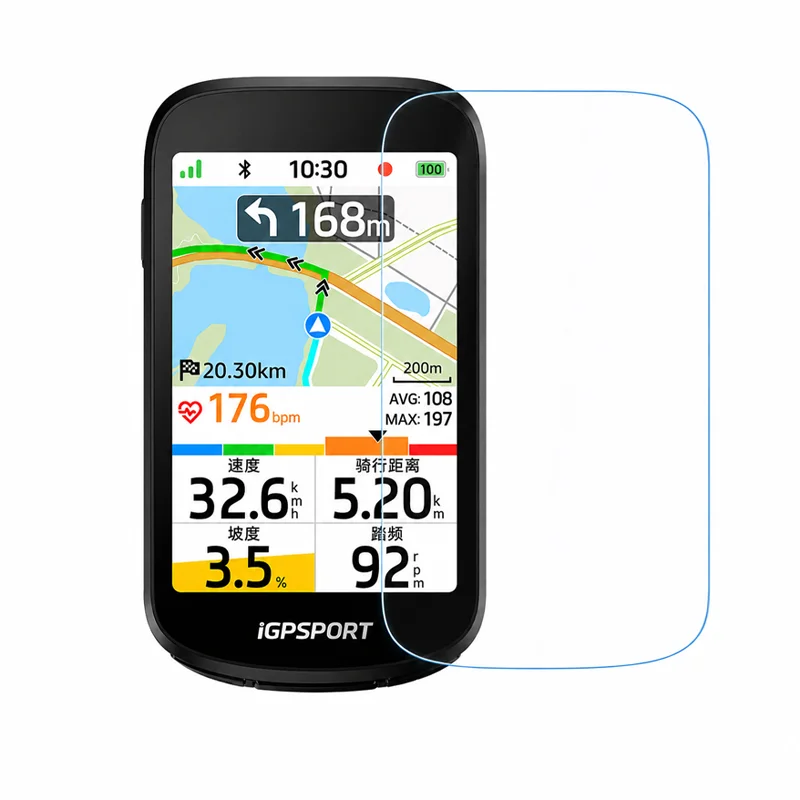 Motorola Smartwatch Accessories - Hartglas-Schutzfolie für iGPSPORT BSC500 Fahrrad-GPS-Radcomputer LCD-Bildschirmschutz