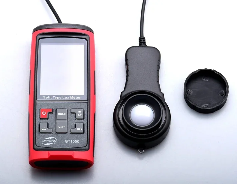 Digital Illuminometer, High Precision Luminance Meter, Indoor Light Brightness Meter