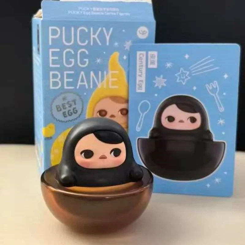 

100% Original PUCKY EGG BEANIE Series Blind Box Anime Action Figure Guess Bag Ornament Figurines Home Decor Dolls Model Girls