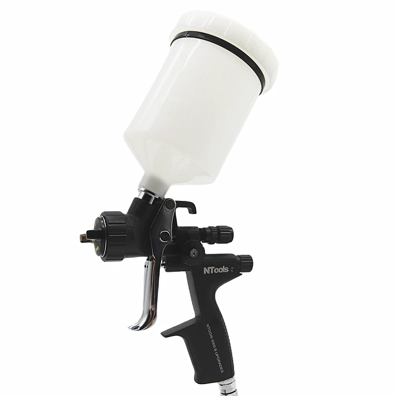 HV LP Spray Gun Varnishes and Primer Paint Spray Gun 1.3MM 1.5MM 1.7MM 2.0MM Air Spray Gun With 600CC Tank