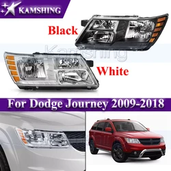 Kamshing Front Bumper Headlight For Dodge Journey 2009-2018 Front Headlamp Head Lamp Head Light