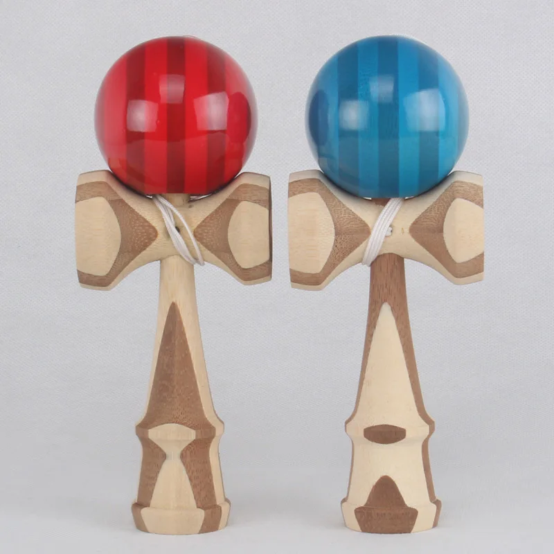 Wooden Kendama Funny Splicing Skill Creative Kendama Skill Ball For Yard Stadium Home Park Sword Ball