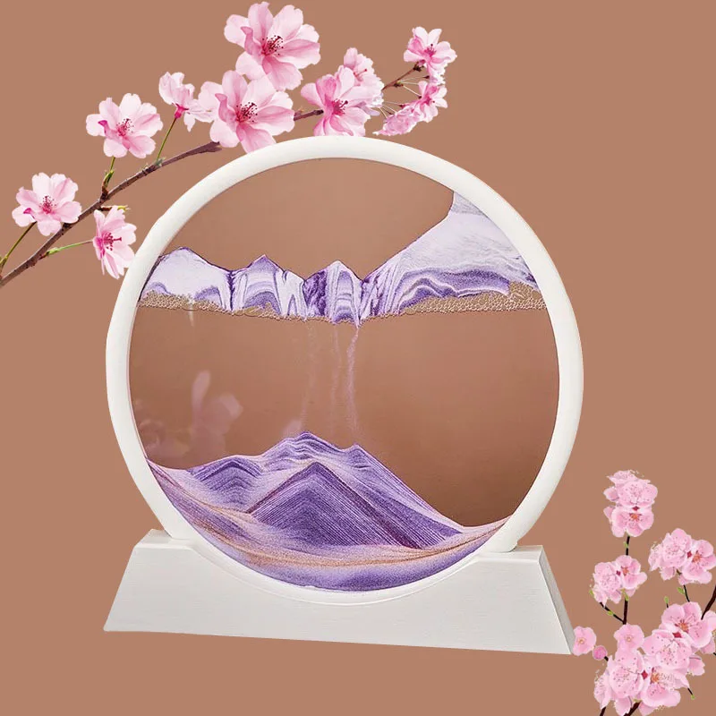 

YT креативный 3D пейзаж зыбучие пески живопись песочные часы орнамент Интернет знаменитость рабочий стол столовая украшение для гостиной