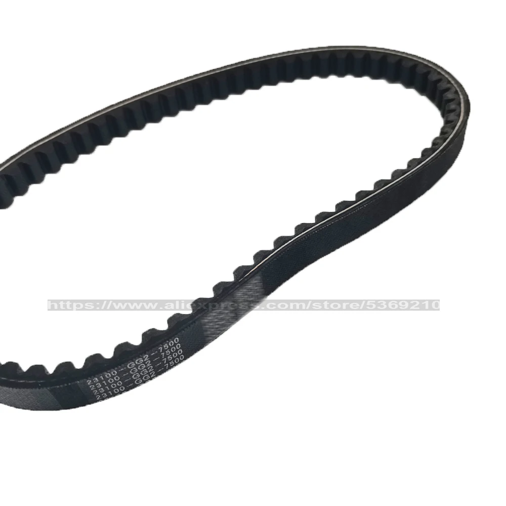 Motorcycle CVT Drive Belt For Honda DIO DIO50 ZX AF18 AF27 AF28 AF34 AF35 2stroke Clutch Drive Triangle Belt 23100 GG2 7500 7510