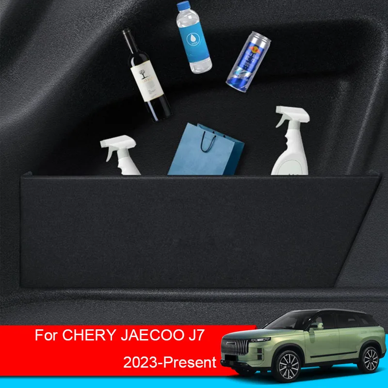 2pcs Car Trunk Boot Baffle Box For CHERY JAECOO J7 2023-2025 Trunk Partition Parts Car Tail Box Storage Baffle Accessories