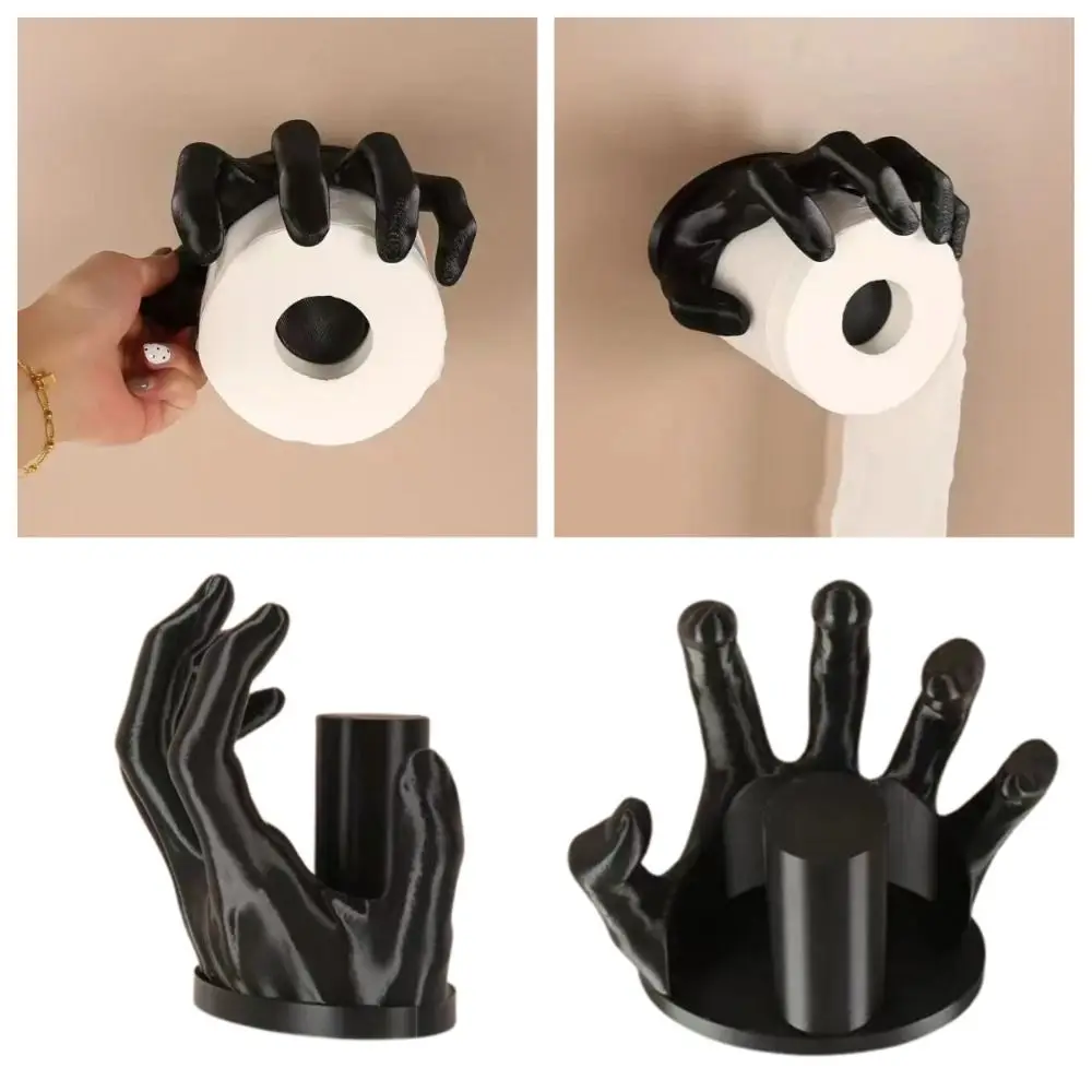 

Декоративная модель рук, держатель для бумажных полотенец, креативная компактная вешалка для рулонной бумаги, нескользящая многофункциональная стойка для хранения салфеток, туалет