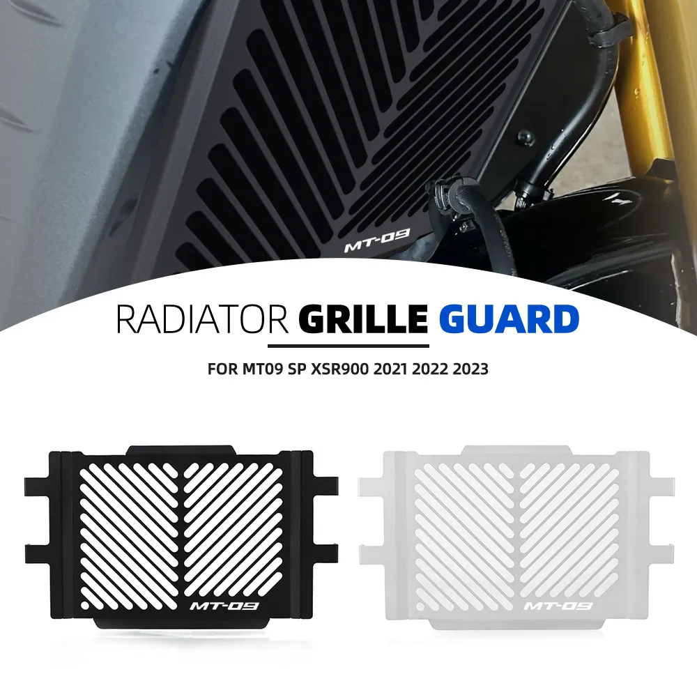 

FOR Yamaha MT09 SP XSR900 2021 2022 2023 MT-09 TRACER 9 GT Radiator Guard Protector Grille Cooler Cover Water Tank Protection