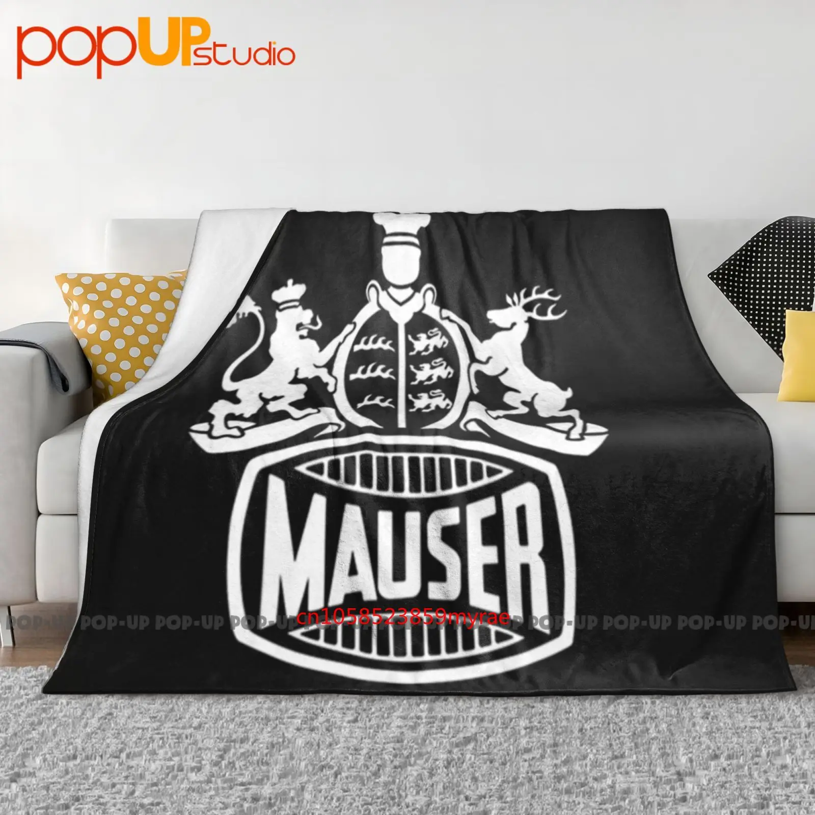 Mauser Logo By Epson Ultra-Soft Blanket Quilt Winter Sofa Cover Bed Covers