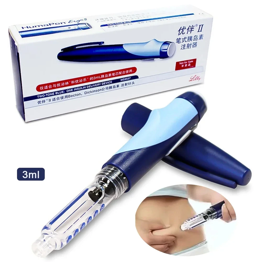 Box Paked 3ml/3cc insulin Pen-Injector Magic Pen Tattoo Pen Only for 3ml Youmilin Youmile Cartridge