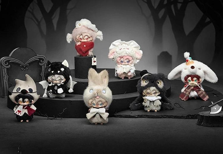 Original TOPTOY Moonin Covered by Night Blind Box Plüsch-Taschenanhänger Schlüsselanhänger Abschlussgeschenk Überraschungsbox Sammlerstück – Detail 10